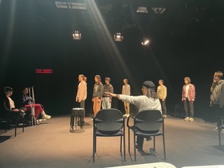 Youth in rehearsal